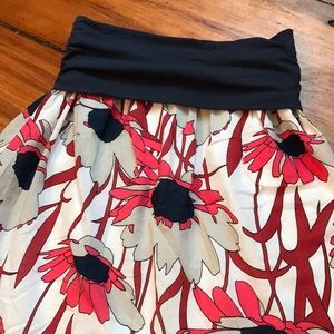 Downeast Basics Floral Skirt